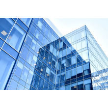 Frameless Insulated Glass Curtain Wall for Building